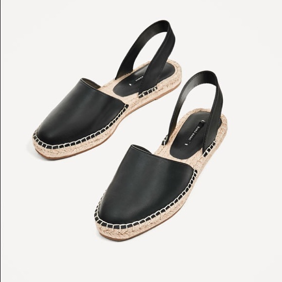 zara slingback espadrilles